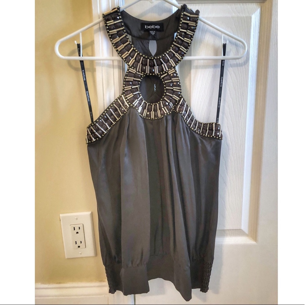 BeBe Embellished Going Out Top